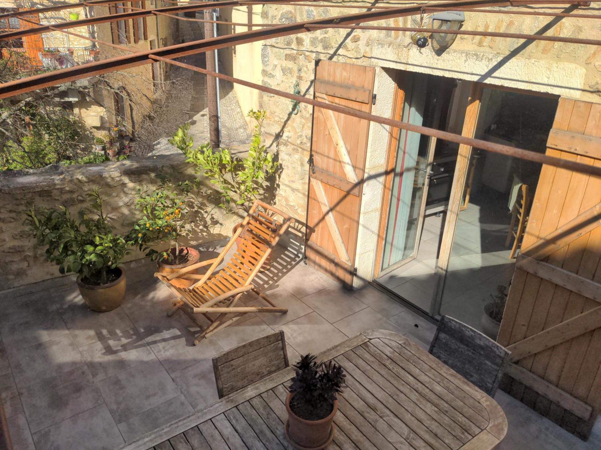 Gite Les Tilleuls Villa Saint-Montan Kültér fotó