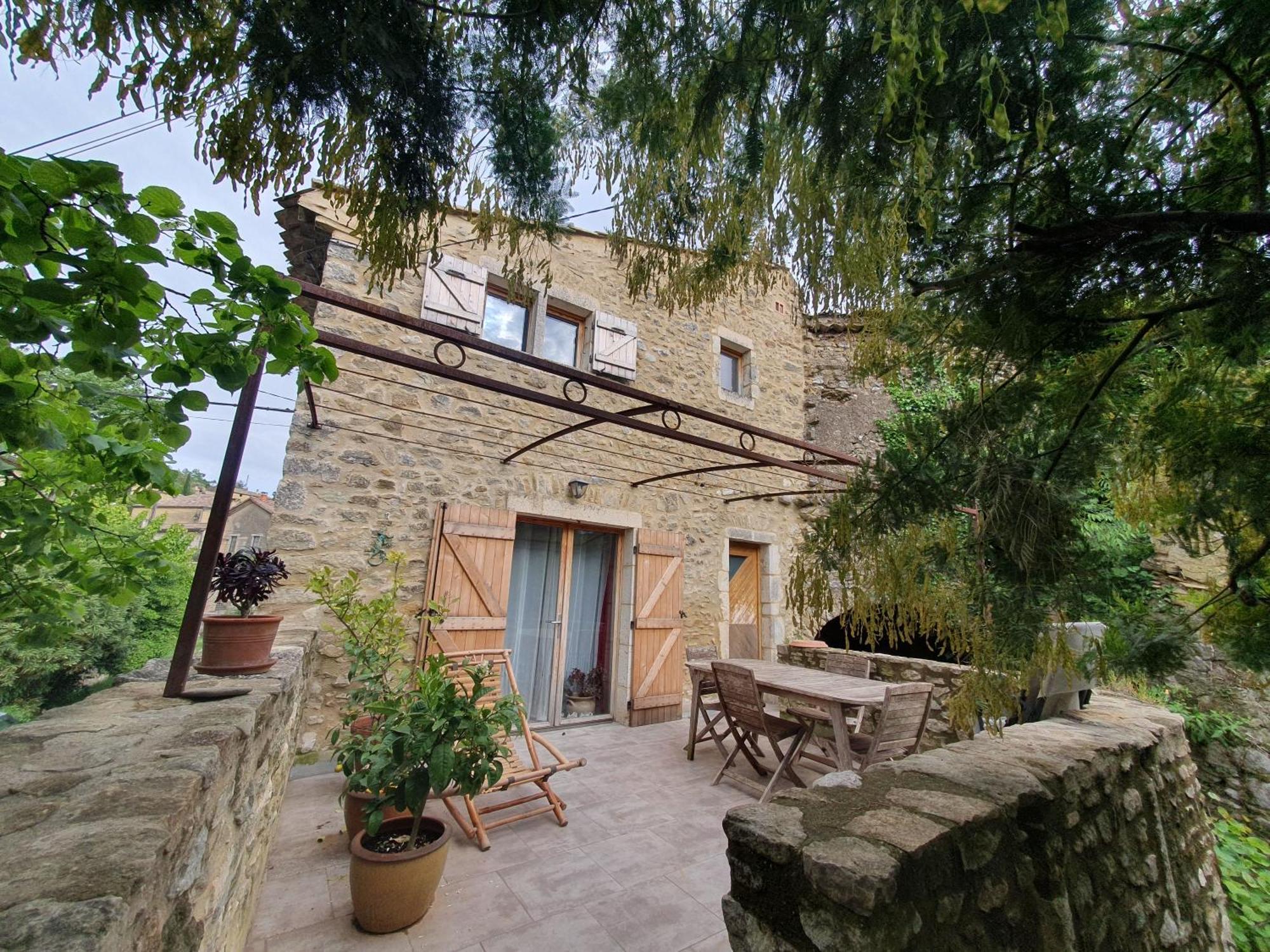 Gite Les Tilleuls Villa Saint-Montan Kültér fotó
